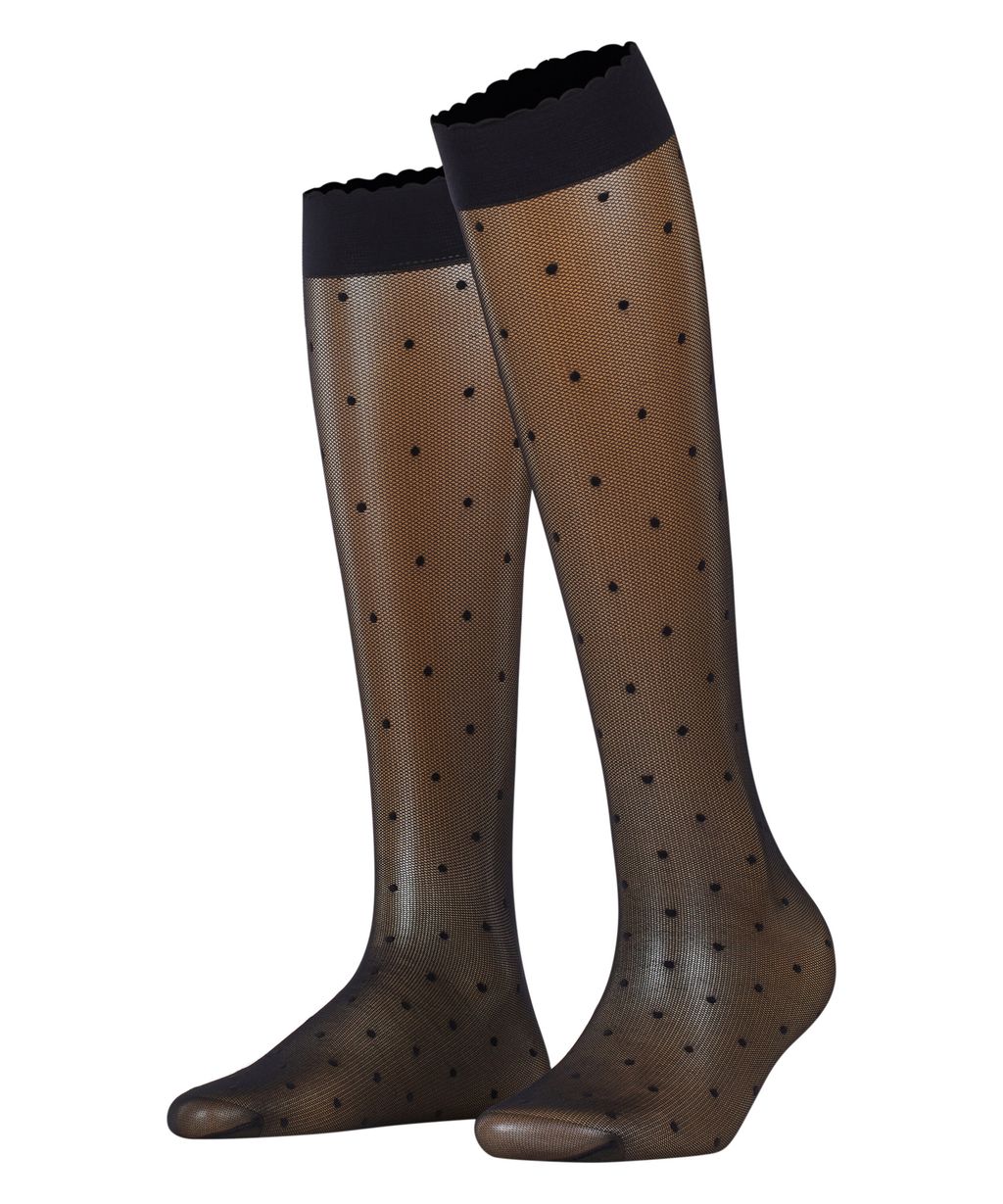 Dot 15 DEN Women Knee-high Socks
