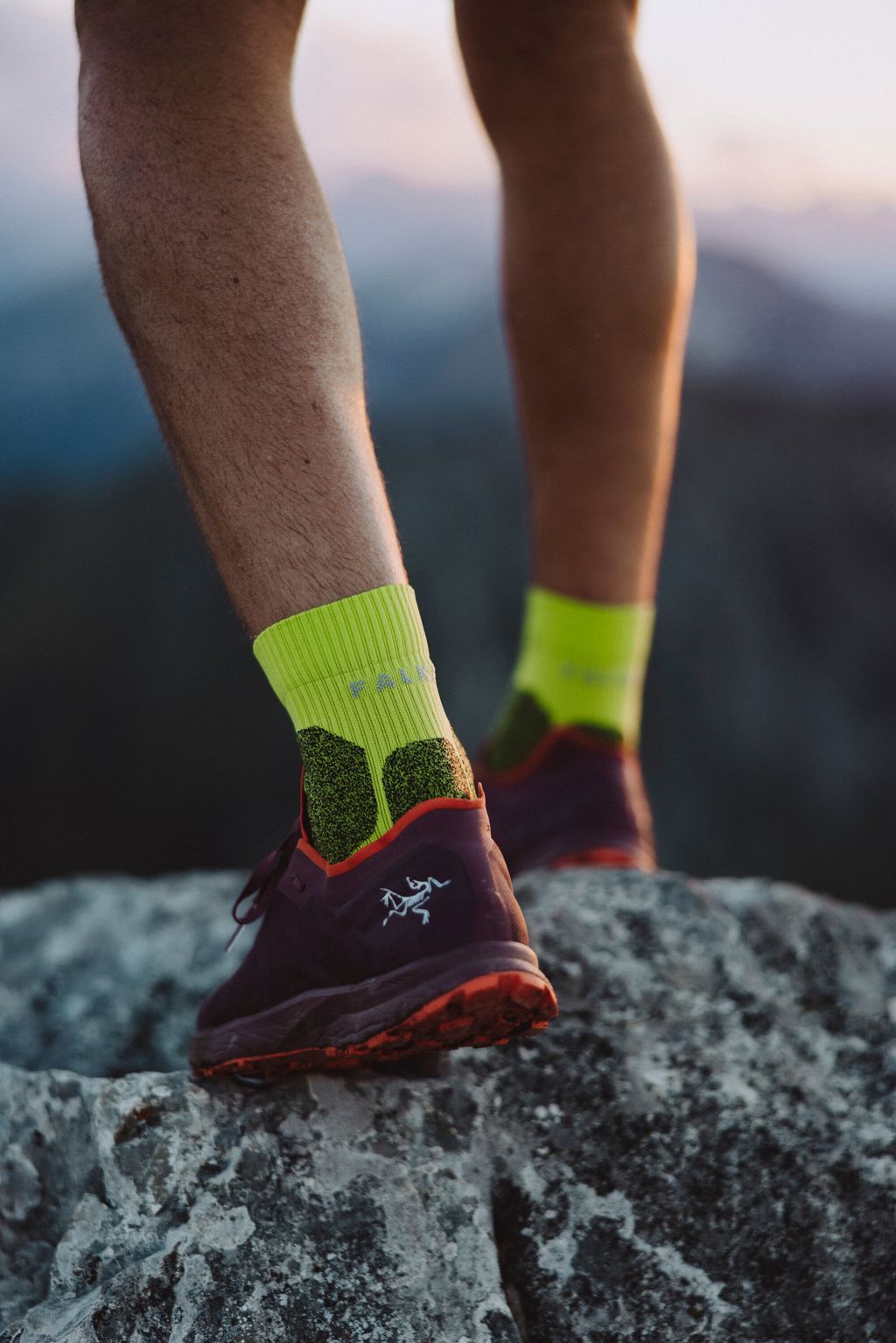 RU Trail Men Running Socks