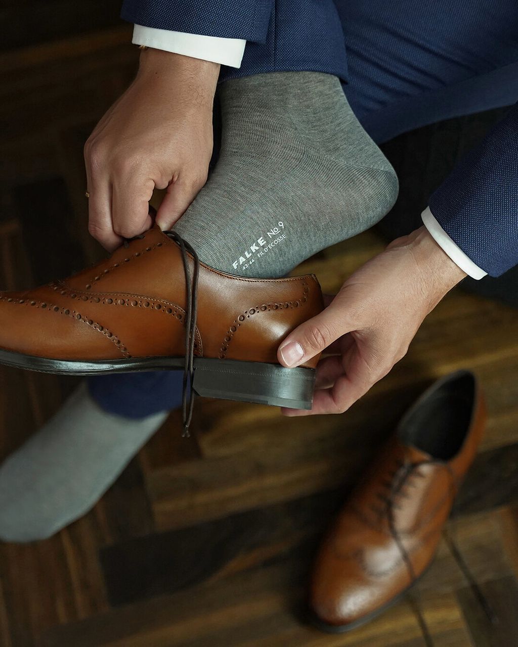 No. 9 Pure Fil dÂ´Ã‰cosse Men Socks