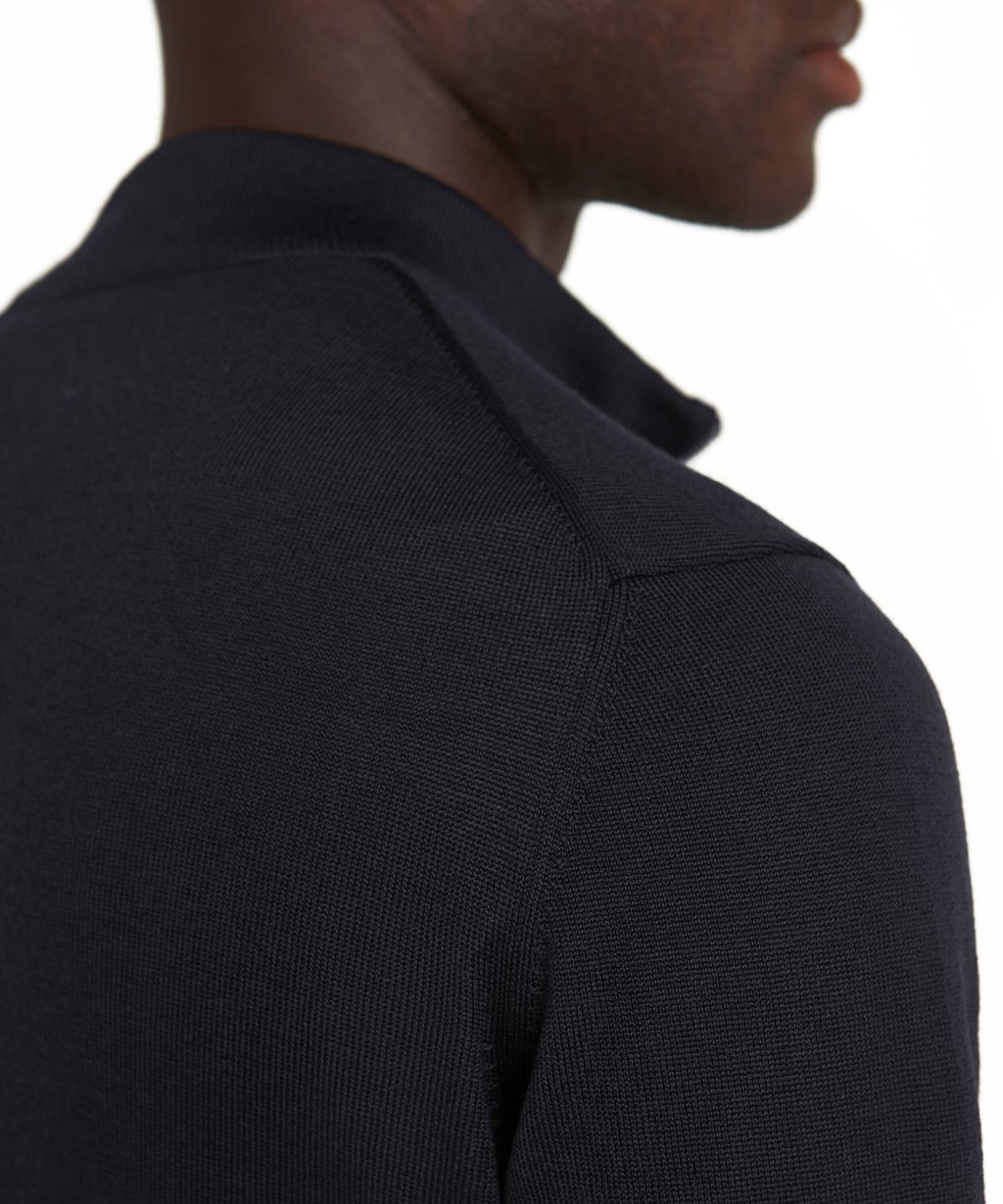 Men Pullover Stand-up collar