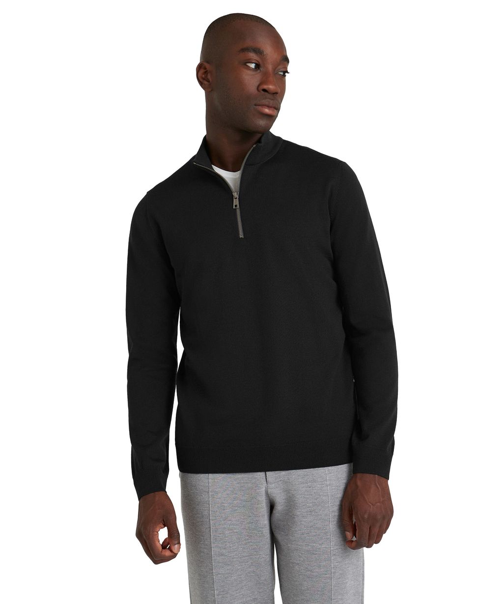 Men Pullover Stand-up collar