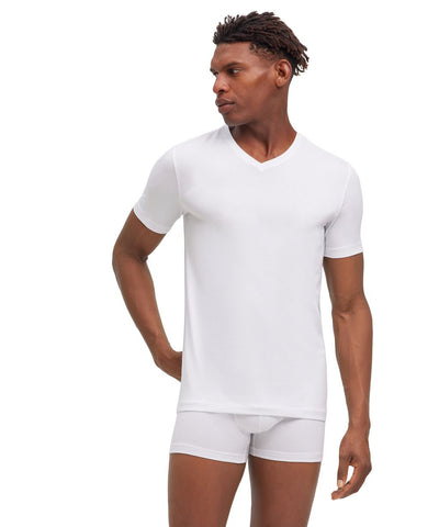 2-Pack Men T-Shirt V-neck Daily Comfort