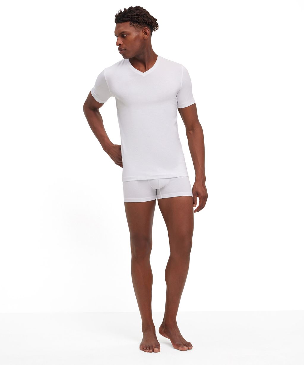 2-Pack Men T-Shirt V-neck Daily Comfort