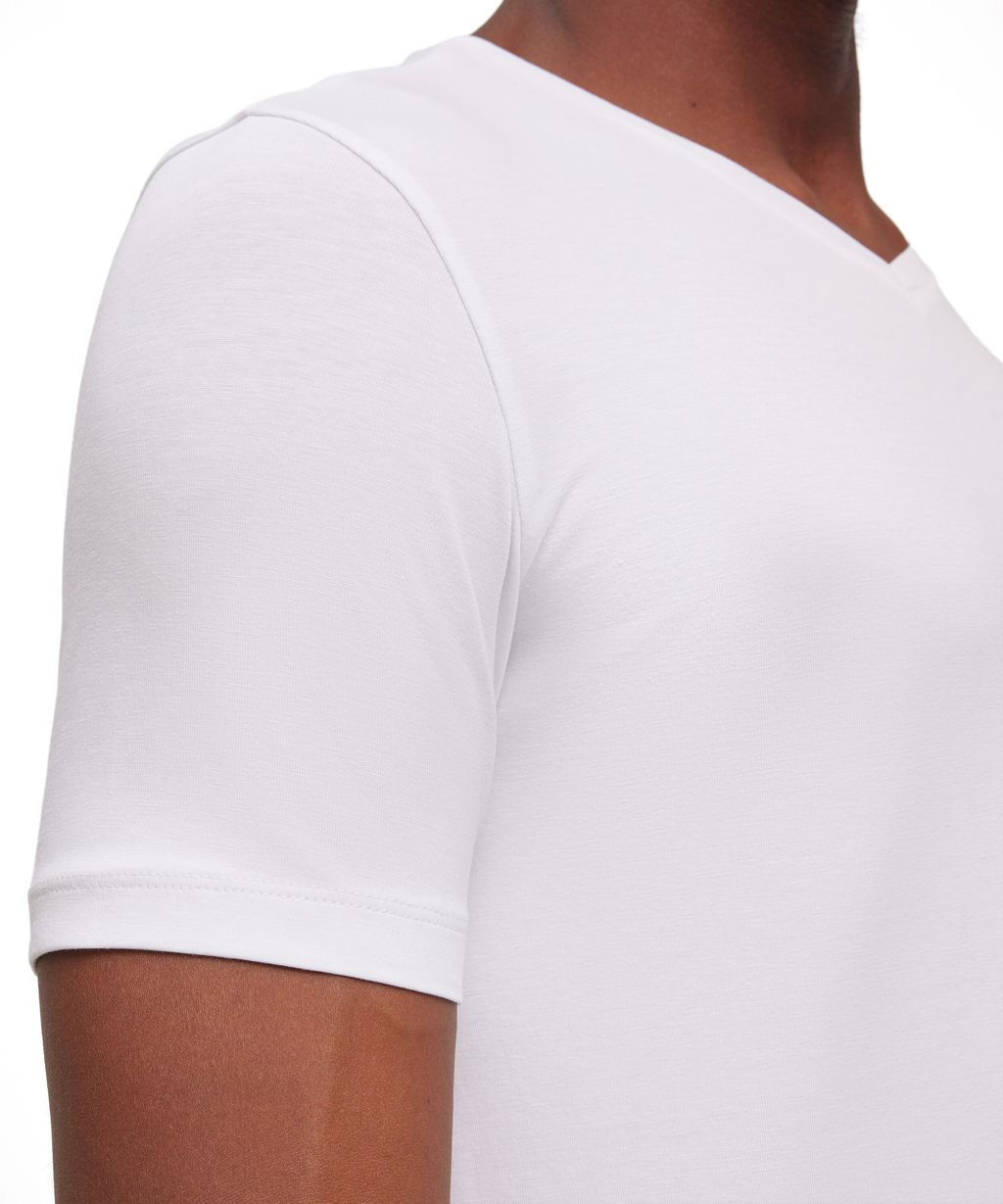 2-Pack Men T-Shirt V-neck Daily Comfort