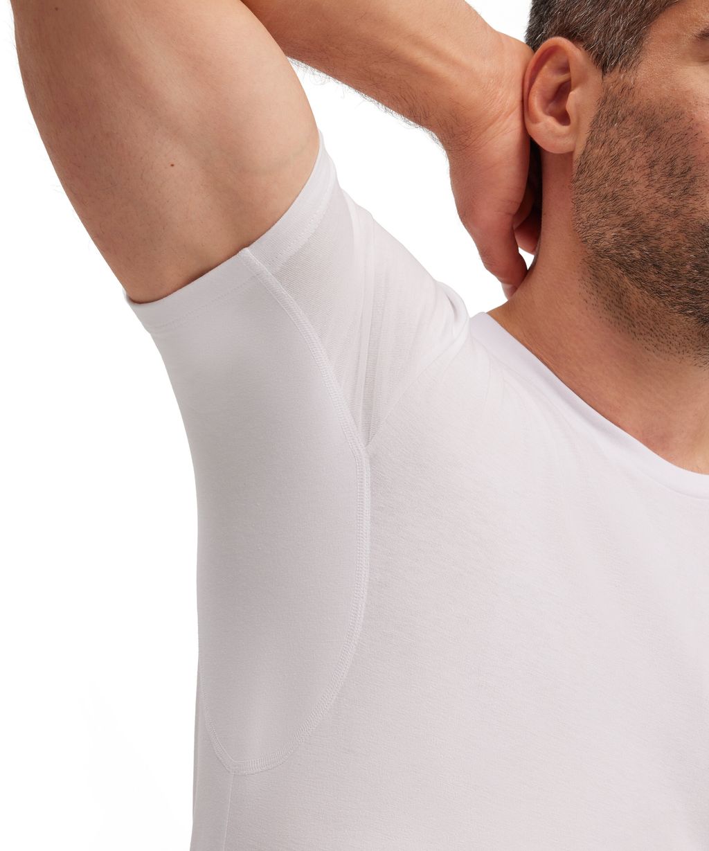 Men T-Shirt Round-neck Daily Climate Control