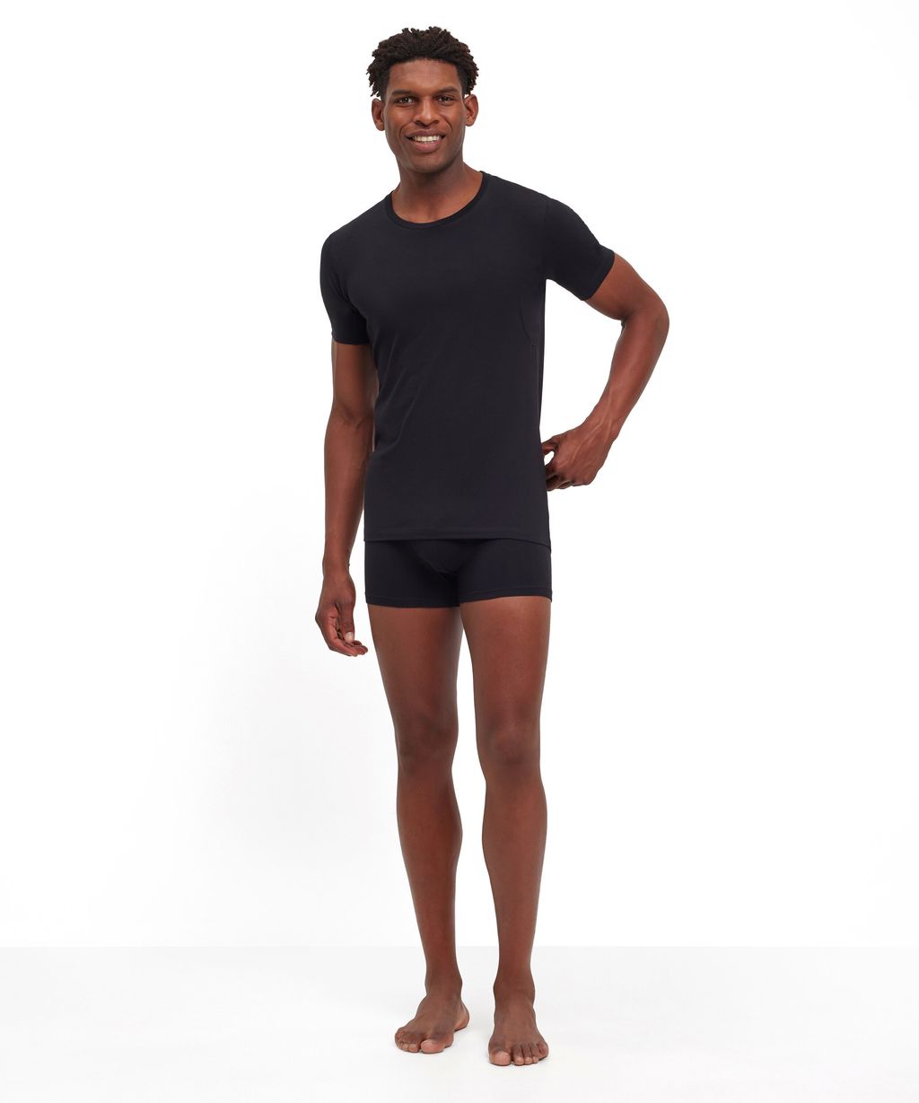 Men T-Shirt Round-neck Daily Climate Control