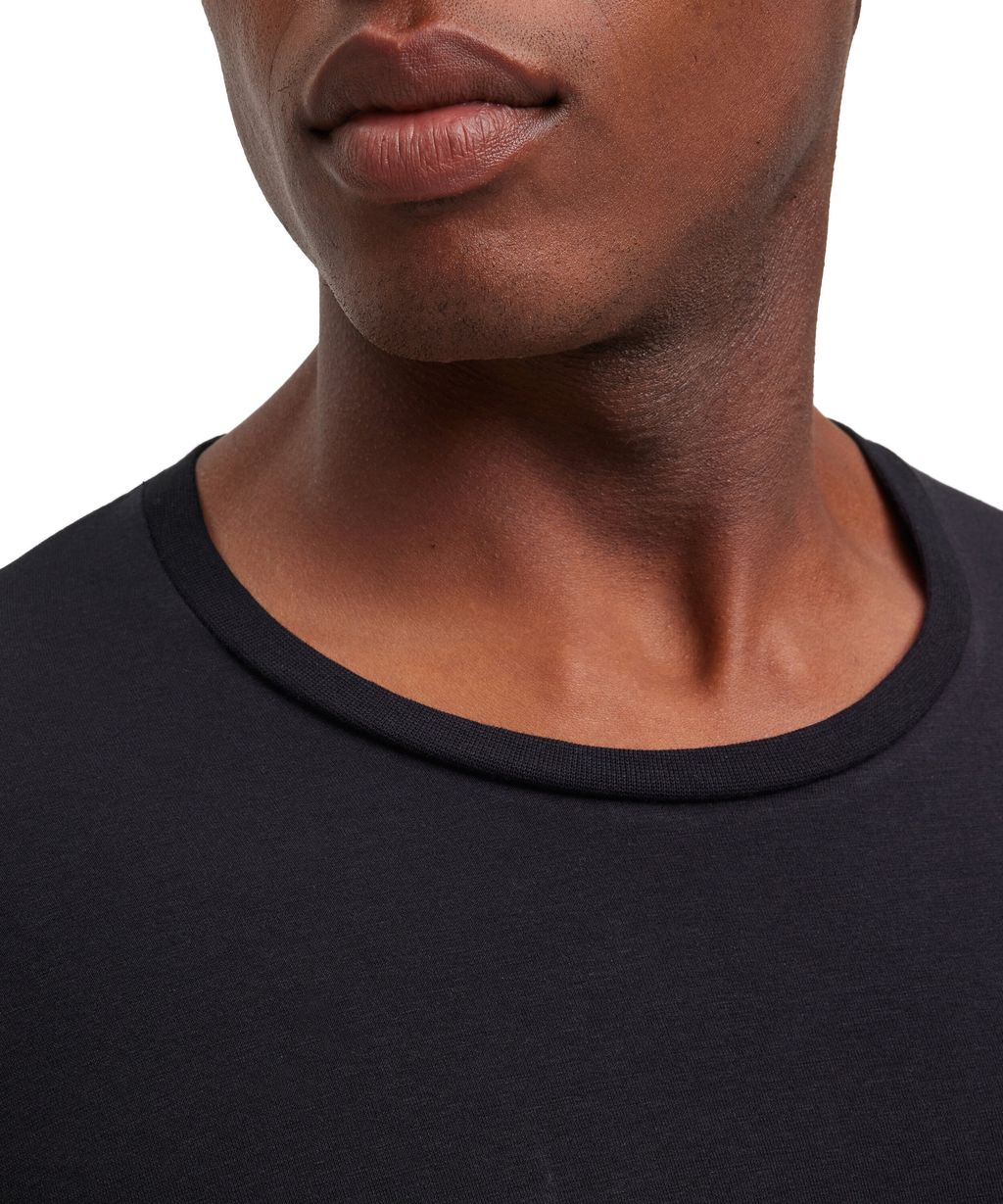 Men T-Shirt Round-neck Daily Climate Control