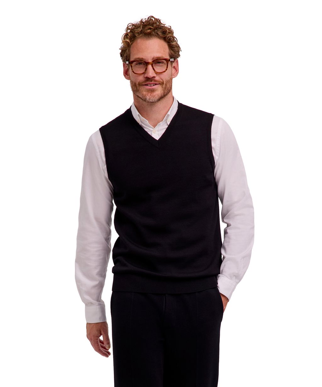 Pure Merino Wool Men Slipover